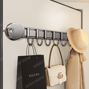 Suction Cup Hook <b>Wall</b> Mounted <b>Coat</b> <b>Rack</b> Removable Key Organizer Entryway Storage <b>Rack</b> Round Shape - Product Image 3