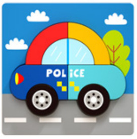 Blocs de puzzle Montessori pour l'éducation de la petite <span class=keywords><strong>enfance</strong></span> Animaux de dessin animé Jouets en bois en gros Puzzles magnétiques tridimensionnels - Product Image 6