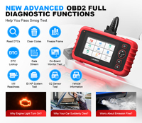 Launch tienda autorizada CRP129X PLUS actualización gratuita de por vida Crp 129x CRP129E Crp 129 CRP129 V2.0 OBD2 herramienta de diagnóstico de escáner de coche