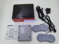 Console de jeu vidéo domestique SNES Famicom haute définition (rouge et blanc) SFC Nostalgique avec 821 jeux intégrés