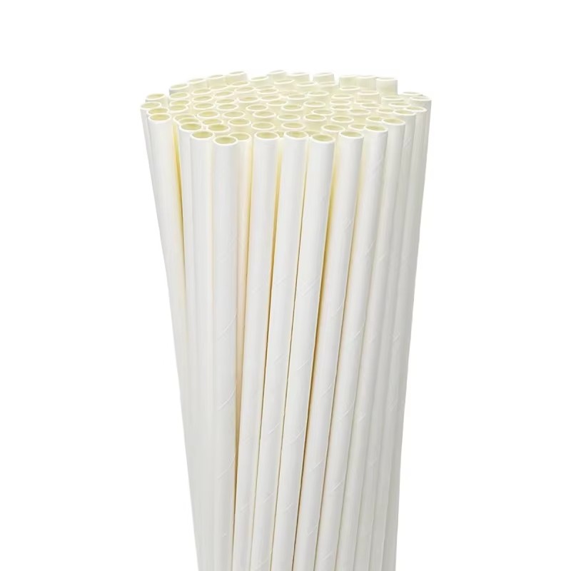 Disposable Recyclable Eco Friendly Biodegradable Food Grade Paper Straws for Party Cafe Daily Beverage Use ECO Brand