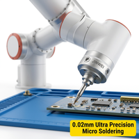 Cobot JINWEI FR3 de 3 kg y 622 mm, 6 Ejes, IP54, ISO 10218, CR CE, 0.02 mm, para Recogida y Colocación, Automatización de Laboratorios e Industria