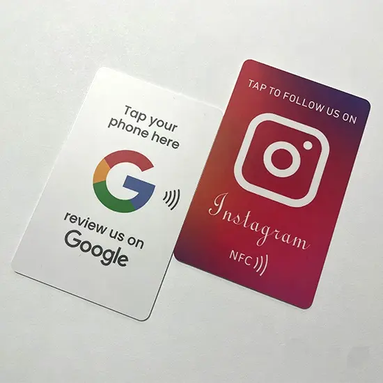 Stampa personalizzata recensioni Google Pop-Up Card Google Review Card Nfc Google Card Review