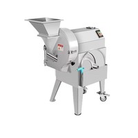 Machine de découpe, de tranchage et de râpage de légumes en acier inoxydable de qualité supérieure pour le manioc, la tomate, la copra et le chou