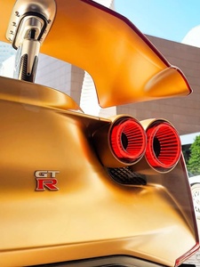 Pour <span class=keywords><strong>Nissan</strong></span> GTR R35 Kit de carrosserie en Fiber de carbone R35 mise à niveau <span class=keywords><strong>R50</strong></span> Style pare-chocs avant et arrière Spoilers capot - Product Image 4