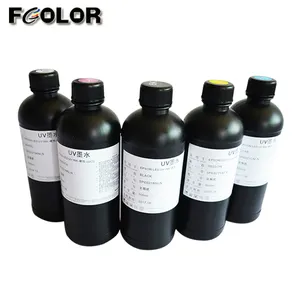 FCOLOR-cabezal de impresión de tinta UV LED, solución de limpieza líquida de alta calidad, 1000ml