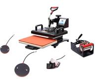 M R.R Multifonctionnel Presse À Chaleur Machine De Transfert Sublimation Combo Chaussures Cap Stylo Tasse T-shirt 9 en 1