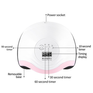 Vàng Nhà Cung Cấp Xách Tay Công Suất Cao 36Pcs UV LED Nail Đèn Hạt + Không Dây Móng Tay Máy Sấy Giá Thấp Gel Polish Set - Product Image 2