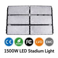 Luces LED de Seguridad para Estadios, 270000lm, 1500W, Ahorro de Energía, Protección Contra Sobretensiones, Luz Blanca Cálida Temporal, para Exteriores