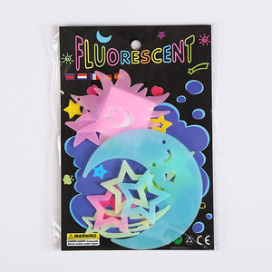 3D 어린이용 탈부착 가능 야광 달 별 스티커, 어둠 속에서 빛나는 데칼 스티커, 아이 방 거실 집 꾸미기 - Product Image 2