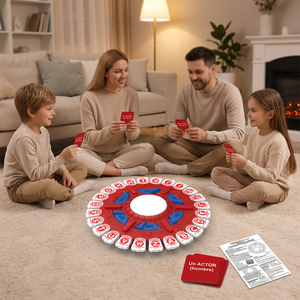 Jeu de société Crazy <span class=keywords><strong>Alphabet</strong></span> 24 lettres – Jeu de mots rapide – Juego de Letras Juego de Palabras Juego de Mesa en Español - Product Image 3