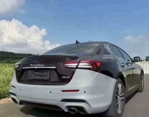 Per Maserati Quattroporte <span class=keywords><strong>GranTurismo</strong></span> 2014-2023 Kit Carrozzeria di Assemblaggio Modello Trofeo Paraurti Anteriore Posteriore Griglia Scarico Nuove Clip - Product Image 2