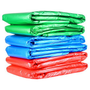 Sacs poubelle bleus épaissis XL, capacité 60L, pour usage domestique et commercial - Product Image 2