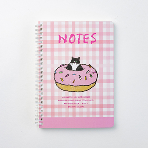 <span class=keywords><strong>Carnet</strong></span> à spirales A5 à couverture souple, motif d'animaux mignons, <span class=keywords><strong>carnet</strong></span> de notes, journal, fabrication de carnets personnalisés - Product Image 3