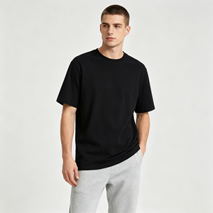 Camiseta Personalizada con Logotipo para Hombre, 100% Algodón, Lisa, de Alta Calidad, Tallas Grandes - Product Image 1