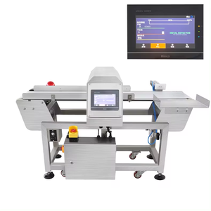 Máquina de <span class=keywords><strong>detector</strong></span> de metais em caixa de correia transportadora para indústria de processamento de alimentos com tela de toque LCD - Product Image 2
