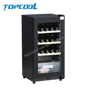 Topcool refrigeração Vermelho Refrigerador Dual Zone Vinho e Bebidas Cooler