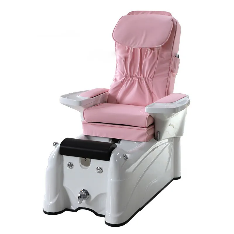 Nueva Silla de pedicura de masaje reclinable rosa de belleza a la venta Silla de pedicura de Spa