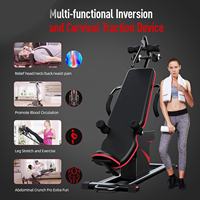 Table d'inversion de décompression pour l'entraînement musculaire TOPTONS pour soulager les douleurs dorsales avec ceinture de sécurité confortable