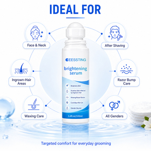 Soin après-rasage de haute qualité, hydratant longue durée, lisse la peau rugueuse, réduit les poils incarnés, sérum apaisant après-rasage - Product Image 3