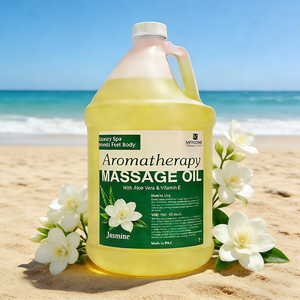 Huile de massage corporel aux ingrédients naturels, qualité professionnelle pour spa et salon, format gallon (3,8 L), apaisante pour la peau, pour pédicure et manucure, OEM ODM - Product Image 6