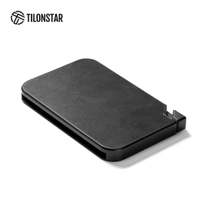 TILONSTAR TMPW100 Business One Touch Side Pop Up Aluminium Case Magnetic Wallet Card Holder For Back Of Phone - Product Image 2
