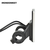 Écran vertical LCD pour vélo électrique Compteur de vitesse à cristaux liquides pour vélo de montagne Scooter Smart M5 Instrument Display