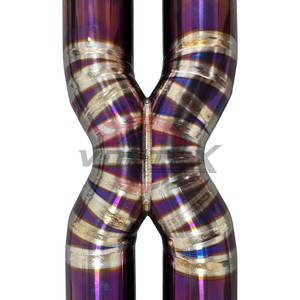 Tubo de escape Vortex Racing Burnt Purple Titanium para BMW F95 F96 X5M X6M S63, piezas de mejora de sonido. - Product Image 3