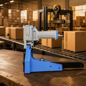 Engrapadora Neumática Industrial TOUA TS3519 con 100 Clavos para Sellado <span class=keywords><strong>de</strong></span> Cartón Corrugado y Embalaje - Product Image 3