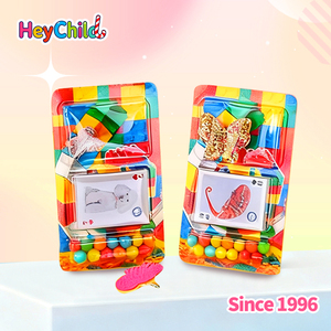 Set di Giocattoli per Bambini con Etichetta Privata Personalizzata, Clip per Capelli, Carte da Gioco con <span class=keywords><strong>Animali</strong></span>, <span class=keywords><strong>Zucchero</strong></span> Colorato Soffiato, Sacchetto di Frutta Divertente - Product Image 2