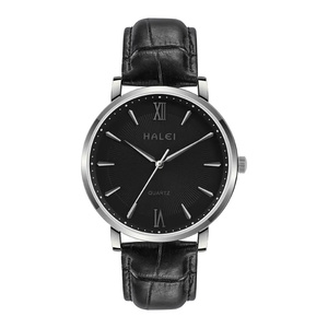 Envío Directo HALEI Nuevo Reloj de Cuarzo Original para Hombre con Números Romanos, Resistente al Agua 3BAR, Pantalla con Indicador, Movimiento Japonés, Venta al Por Mayor - Product Image 6