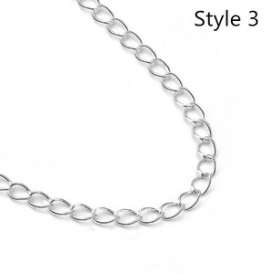 <span class=keywords><strong>Componenti</strong></span> Premium a catena incrociata in <span class=keywords><strong>argento</strong></span> <span class=keywords><strong>925</strong></span> incompiuto - Product Image 5