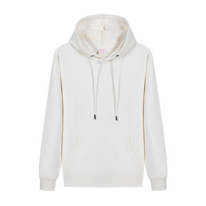 Sweat-shirt de travail à capuche, doublé polaire, en coton épais, gris, noir, blanc, rouge, café, kaki, marron, bleu roi, uniforme automne-hiver - Product Image 1