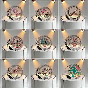 Cuentas de Plata 925 para Pulsera, con Forma de Cruz, Cara Sonriente, Calavera, Calabaza, Cuentas Planas Personalizadas, Cuentas para Hacer Joyería - Product Image 6