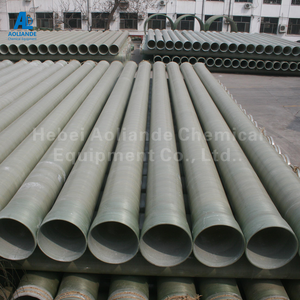 Pipa lilitan Diameter besar dan kecil, pipa epoksi tabung diperkuat serat kaca kekuatan tinggi FRP GRP - Product Image 4