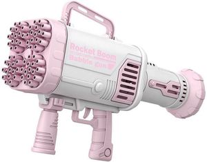 Ventilateur électrique 2 en 1 et souffleur de bulles automatique à 64 trous pour enfants - Product Image 1