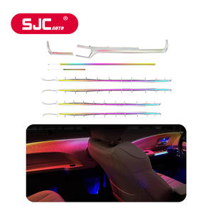 SJC actualizado Symphony LED 64 <span class=keywords><strong>colores</strong></span> para Toyota <span class=keywords><strong>2021</strong></span>-2024 <span class=keywords><strong>Sienna</strong></span>/Granvia decoración Interior atmósfera Luz - Product Image 1