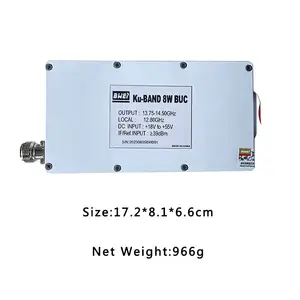 Transmissor de sinal de satélite banda Ku 3W 13.05GHz 12.8GHz 4W 6w 8w 10w