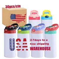 sublimation blanks kids straight sippy cups wholesale