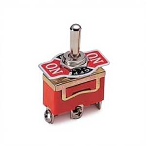 Interruptor de palanca de 3 polos con retorno por resorte ON->OFF<-ON (1122B) 250V 15A - Product Image 1