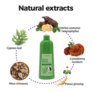 Joynna 1/1N negro y vino tinto cereza Borgoña burbuja color de pelo champú negro marrón <span class=keywords><strong>sin</strong></span> Ppd y amoníaco en Tailandia - Product Image 4