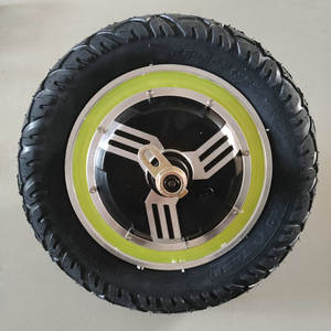 Accessoires de rénovation de Scooter <span class=keywords><strong>électrique</strong></span> <span class=keywords><strong>kit</strong></span> de conversion <span class=keywords><strong>complet</strong></span> EBIKE moteur de moyeu de 12 pouces 350W sans balais sans dents + contrôleur + roue - Product Image 3