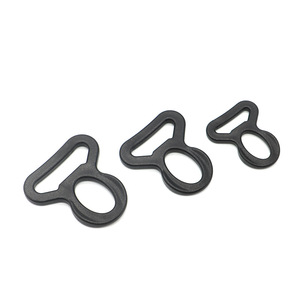 Anillas en D de plástico para bolsos y mochilas, hebillas semicirculares ajustables, accesorios para bolsos C012-19MM C012-25MM C012-32MM - Product Image 1