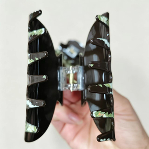 Hawaiian <strong>Hair</strong> Claw Acrylic <strong>Floral</strong> Tropical Flower <strong>Hair</strong> Clamps for Women Girls Summer Beach <strong>Hair</strong> <strong>Accessories</strong> - Product Image 2