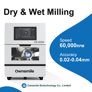 เครื่องกัดซิรโคเนียแบบเปียกและแบบแห้งสำหรับงานทันตกรรม CNC ระบบไฟฟ้า 5 แกน สำหรับงาน CAD/CAM - Product Image 3