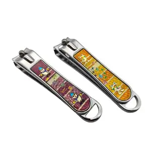 Factory wholesale Custom Logo zinc alloy nail clippers for Manicure