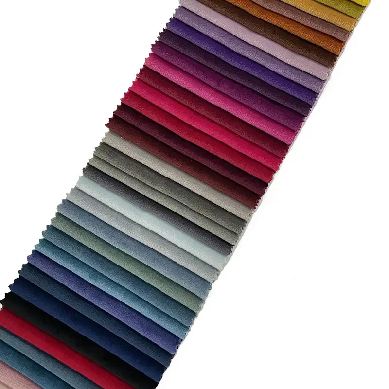Moderne Ontwerpen Luxe Hoge Kwaliteit 100% Polyester Bekleding Stof Holle Fluwelen Stof Voor Gordijn En Sofa Stof