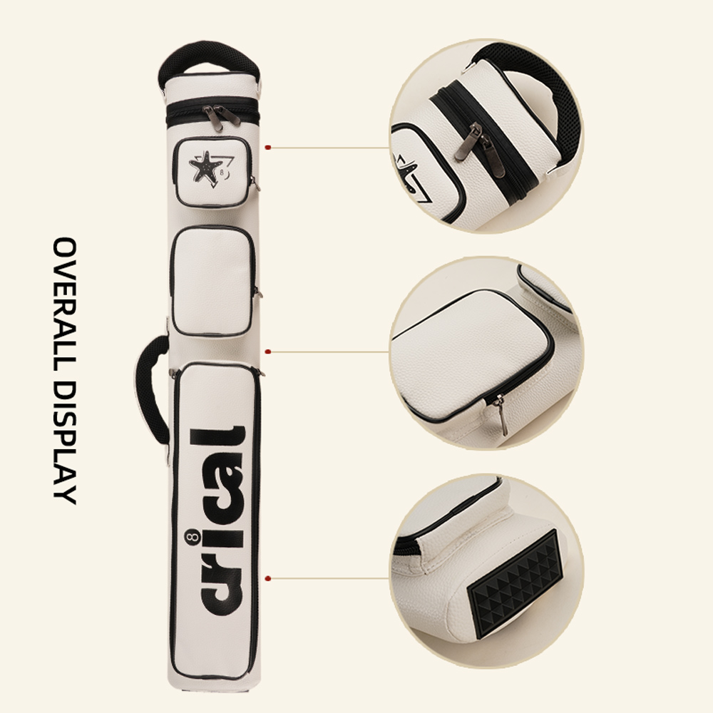 CRICAL Billiard Cue Case - High Capacity & Durable Design