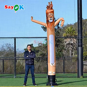 Sayok maßge schneiderte aufblasbare Tier Dragon Air Dancer Dinosaurier Sky Dancer für Event <span class=keywords><strong>Promotion</strong></span> - Product Image 5