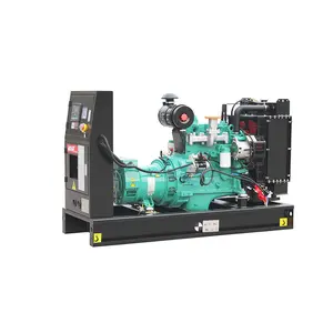 10kva 30kva 50kva 100kva 이동할 수 있는 모터 발전기 디젤 엔진 1500rpm/1800rpm 3 단계 230V 100kw stamford 발전기 무브러시 유형